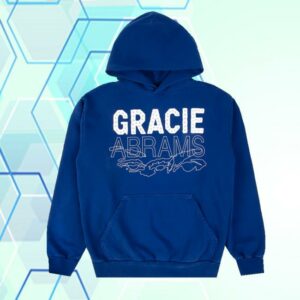 Gracie Abrams Merch Store Gracie Abrams Letter Repeat Unisex Hoodie