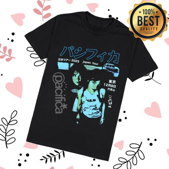 Pacifica Store Merch Pacifica First Time Live In Japan Tee Pacifica Store Merch Pacifica First Time Live In Japan Tee
