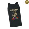 Sublime Lbc Store Merch Ensenada Skeleton Blue Tie Dye T-Shirt