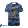 kenny sublime lbc store merch ensenada skeleton t shirt blue tie dye