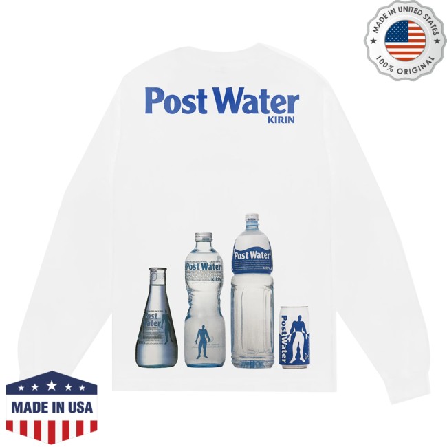 Above The Clouds Store Merch Post Water White Longsleeve Shirt Above The Clouds Store Merch Post Water White Longsleeve Shirt