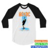 kenny acdc store merch let there be rock pwr up tour baseball tee