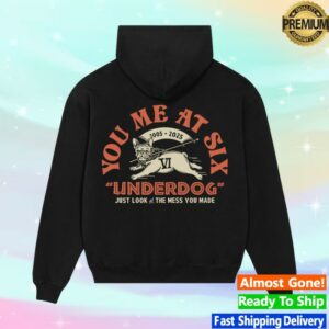 You Me At Six Store Merch Underdog Hoodie