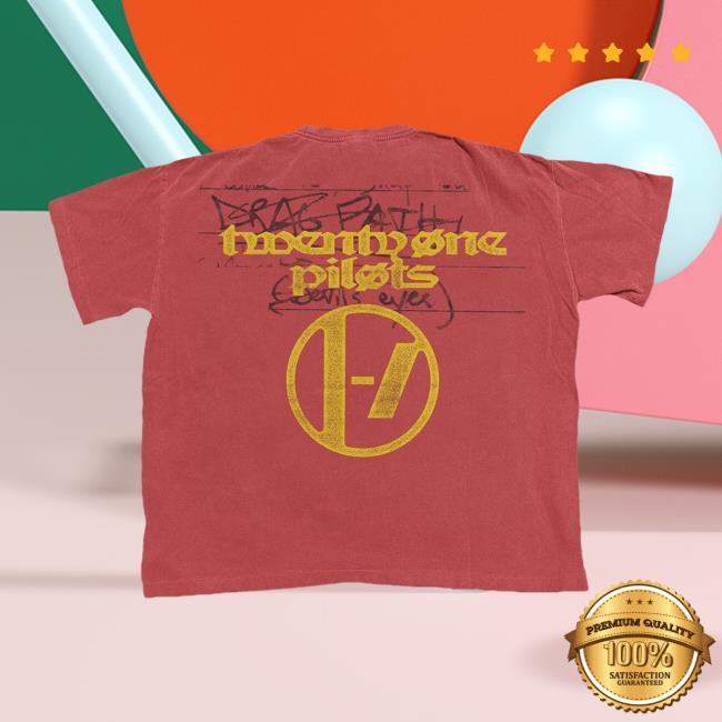 Twenty One Pilots Merch Store Breach Crimson T-Shirt Twenty One Pilots Merch Store Breach Crimson T-Shirt