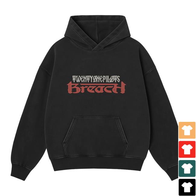 Twenty One Pilots Merch Store Breach Fear Hoodie Twenty One Pilots Merch Store Breach Fear Hoodie