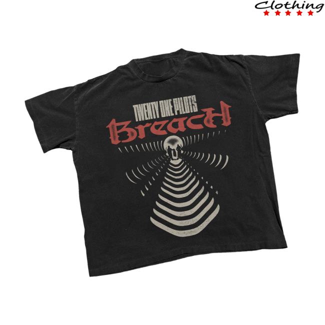 Twenty One Pilots Merch Store Breach Radiate T-Shirt Twenty One Pilots Merch Store Breach Radiate T-Shirt