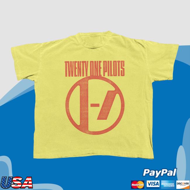 Twenty One Pilots Merch Store Breach Tracklist T-Shirt Twenty One Pilots Merch Store Breach Tracklist T-Shirt