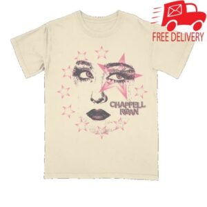 Iamchappellroan Shop Merch Star Face T-Shirt
