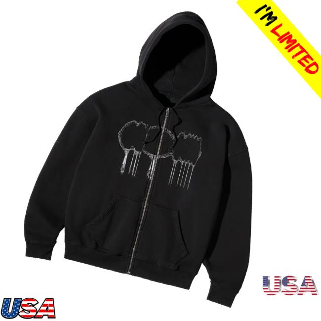 Pvris Store Merch White Noise Mirror Hoodie Pvris Store Merch White Noise Mirror Hoodie