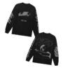 kenny Sumerian Records Merch Store Poppy Open Palms Black Longsleevev