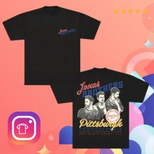 Jonas Brothers Shop Merch Greetings From Your Hometown Pittsburgh Pa Tee