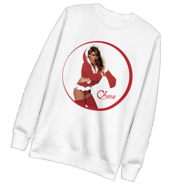 Charo Merch Store Charo Claus Sweatshirt Charo Merch Store Charo Claus Sweatshirt