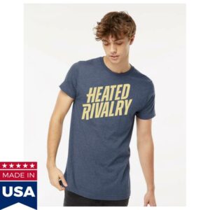 Heated Rivalry Merch Store Heated Rivalry Official Logo Tee Navy