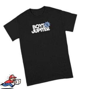 Boys Go To Jupiter Store Merch Logo Black Tee