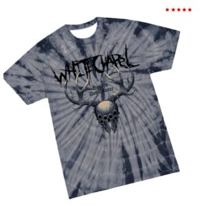Whitechapel Band Store Merch Dissonance Spider Grey T-Shirt