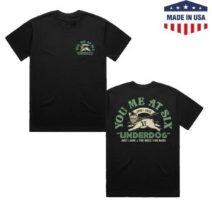 You Me At Six Merch Underdog T-Shirt