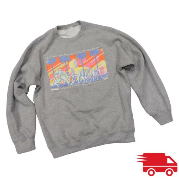 Adhoc Studio Merch Store Sdn Fun Run Crewneck - Newest Fashion Trends