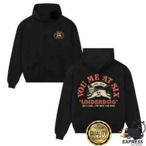 You Me At Six Merch Underdog Hoodie