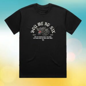 You Me At Six Merch Wolf T-Shirt