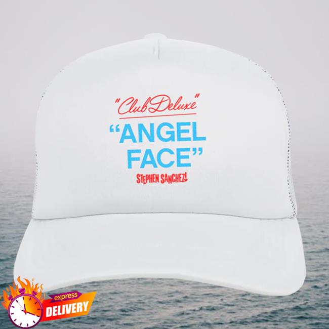 Stephen Sanchez Merch Store Club Deluxe Angel Face Trucker Hat Stephen Sanchez Merch Store Club Deluxe Angel Face Trucker Hat