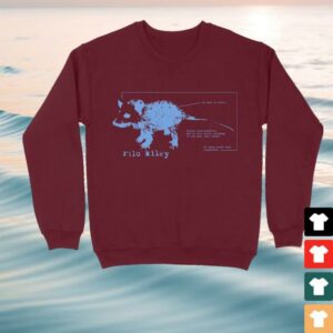 Rilo Kiley Merch Store Schematic Possum Crewneck
