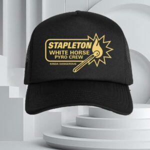 Chris Stapleton Shop Merch White Horse Pyro Crew Foam Trucker