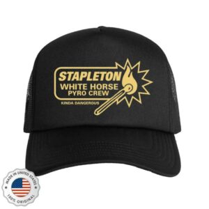 Chris Stapleton Merch Store White Horse Pyro Crew Foam Trucker