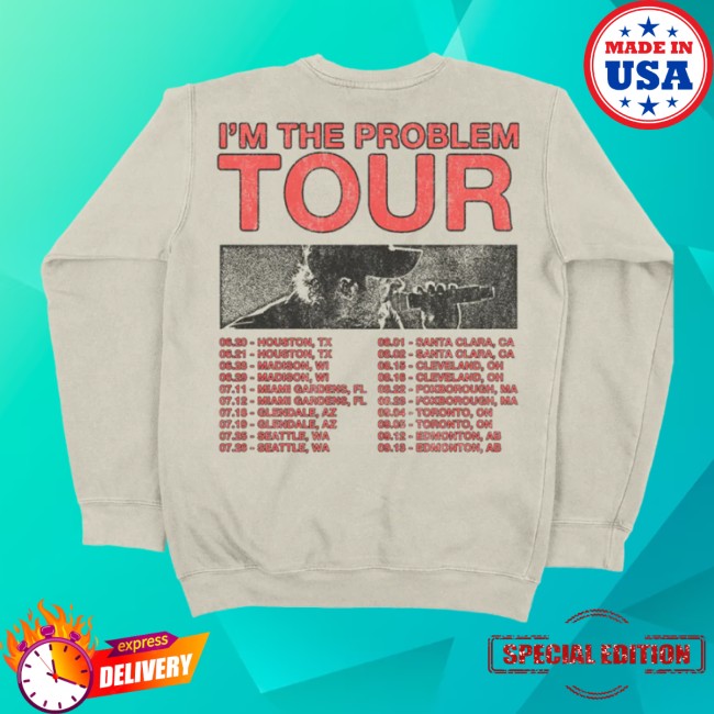 Morgan Wallen Store Merch I’M The Problem Tour Crewneck Morgan Wallen Store Merch I’M The Problem Tour Crewneck