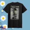 Willie Nelson Store Merch Willie 2025 Sketch Tour Ringer Shirt
