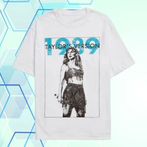 Taylor Swift Merch Store 1989 Taylor’s Version White T-Shirt