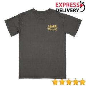 Chris Stapleton Store Merch White Horse Pyro Crew Pepper Tee