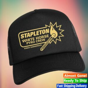 Chris Stapleton Store Merch White Horse Pyro Crew Foam Trucker