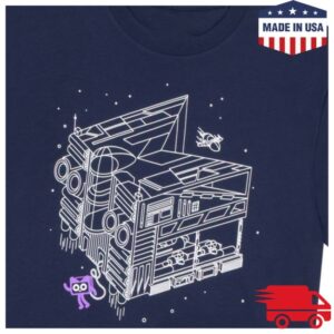 Jetbrains Merchandise Store Merch Kotlin Spaceship T-Shirt