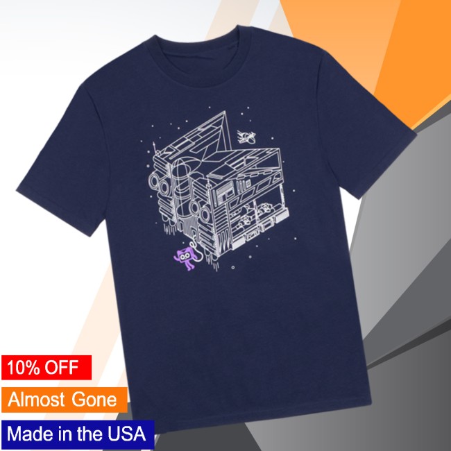 Jetbrains Merchandise Store Merch Kotlin Spaceship T-Shirt Jetbrains Merchandise Store Merch Kotlin Spaceship T-Shirt