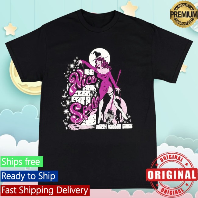 Hello Merch Store Death Valley Girls Be Nice T-Shirt Hello Merch Store Death Valley Girls Be Nice T-Shirt