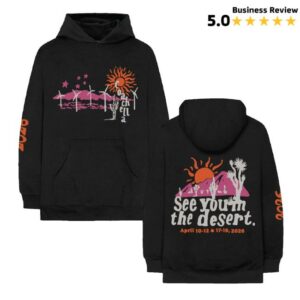 Coachella Shop Merch See You In The Desert Hoodie