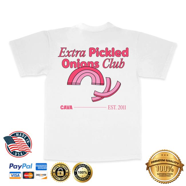 Cava Merch Store Extra Pickled Onions Tee Cava Merch Store Extra Pickled Onions Tee