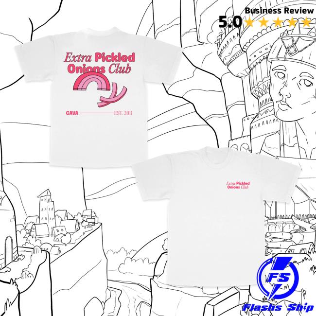 Cava Merch Store Extra Pickled Onions Tee Cava Merch Store Extra Pickled Onions Tee