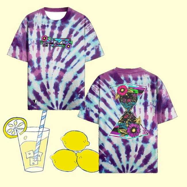 Inzo Music Store Merch Time To Bloom Tie Dye Tee Inzo Music Store Merch Time To Bloom Tie Dye Tee