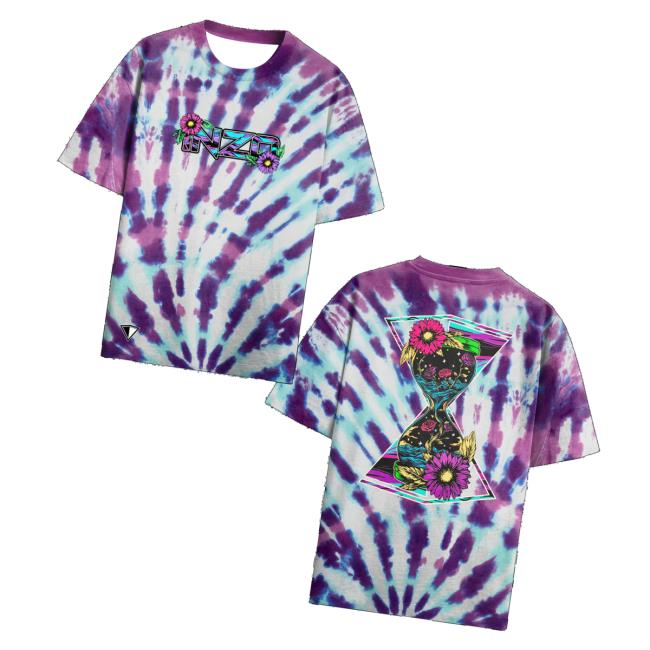 Inzo Music Store Merch Time To Bloom Tie Dye Tee Inzo Music Store Merch Time To Bloom Tie Dye Tee