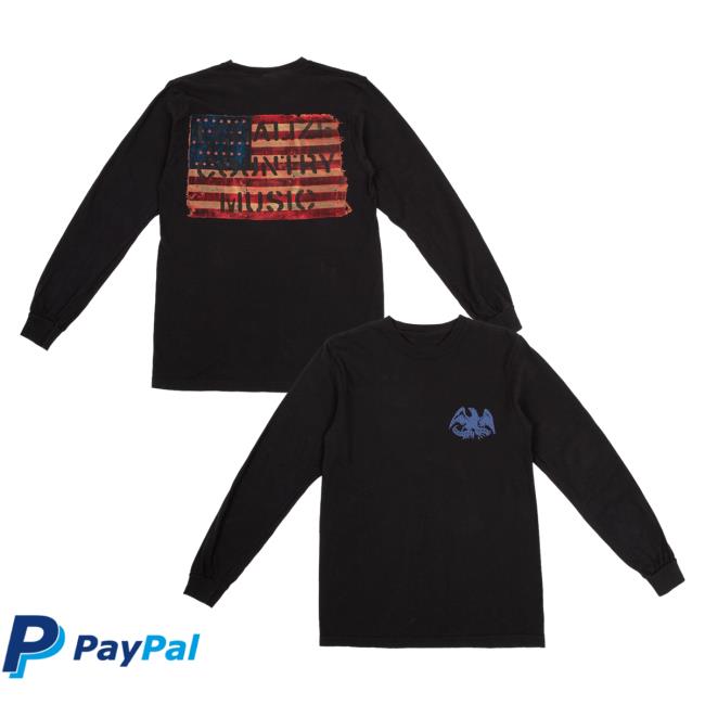 Ernest Official Merch Store Legalize Country Music Long Sleeve Ernest Official Merch Store Legalize Country Music Long Sleeve