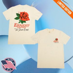 Ernest Official Merch Store Two Dozen Roses Tee