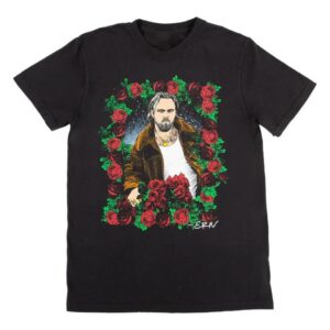 Ernest Official Merch Store Vintage Photo Flowers Tee