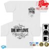 kenny scrt store merch die my love white t shirt wed