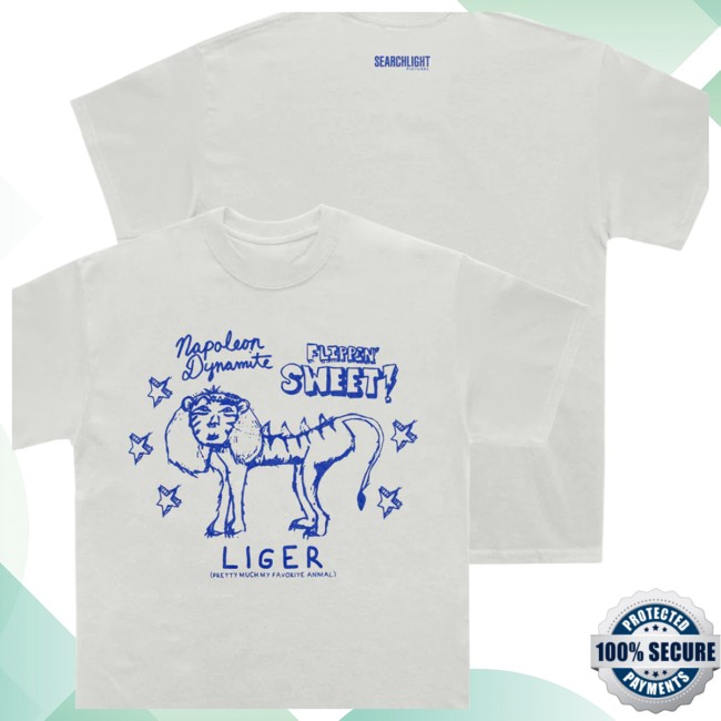 Searchlight Pictures Store Merch Napoleon Dynamite Liger Tee Searchlight Pictures Store Merch Napoleon Dynamite Liger Tee