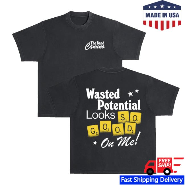 The Band Camino Merch Store Wasted Potential Tee The Band Camino Merch Store Wasted Potential Tee