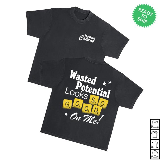 The Band Camino Merch Store Wasted Potential Tee The Band Camino Merch Store Wasted Potential Tee