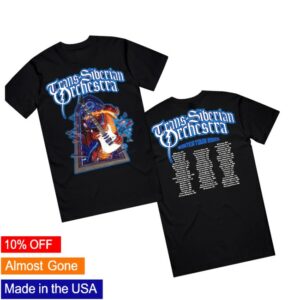 Trans-Siberian Orchestra Merch Store Dragon Guitar 2025 Itin Tee