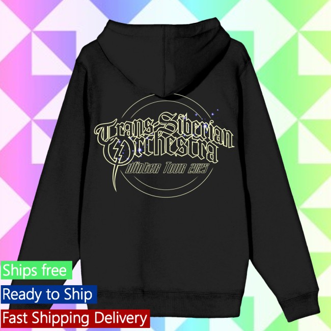 Trans-Siberian Orchestra Merch Store Winter Tour 2025 Glow In The Dark Logo Hoodie Trans-Siberian Orchestra Merch Store Winter Tour 2025 Glow In The Dark Logo Hoodie