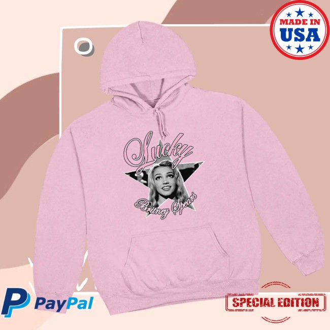 Britney Spears Store Merch Lucky Hoodie Britney Spears Store Merch Lucky Hoodie